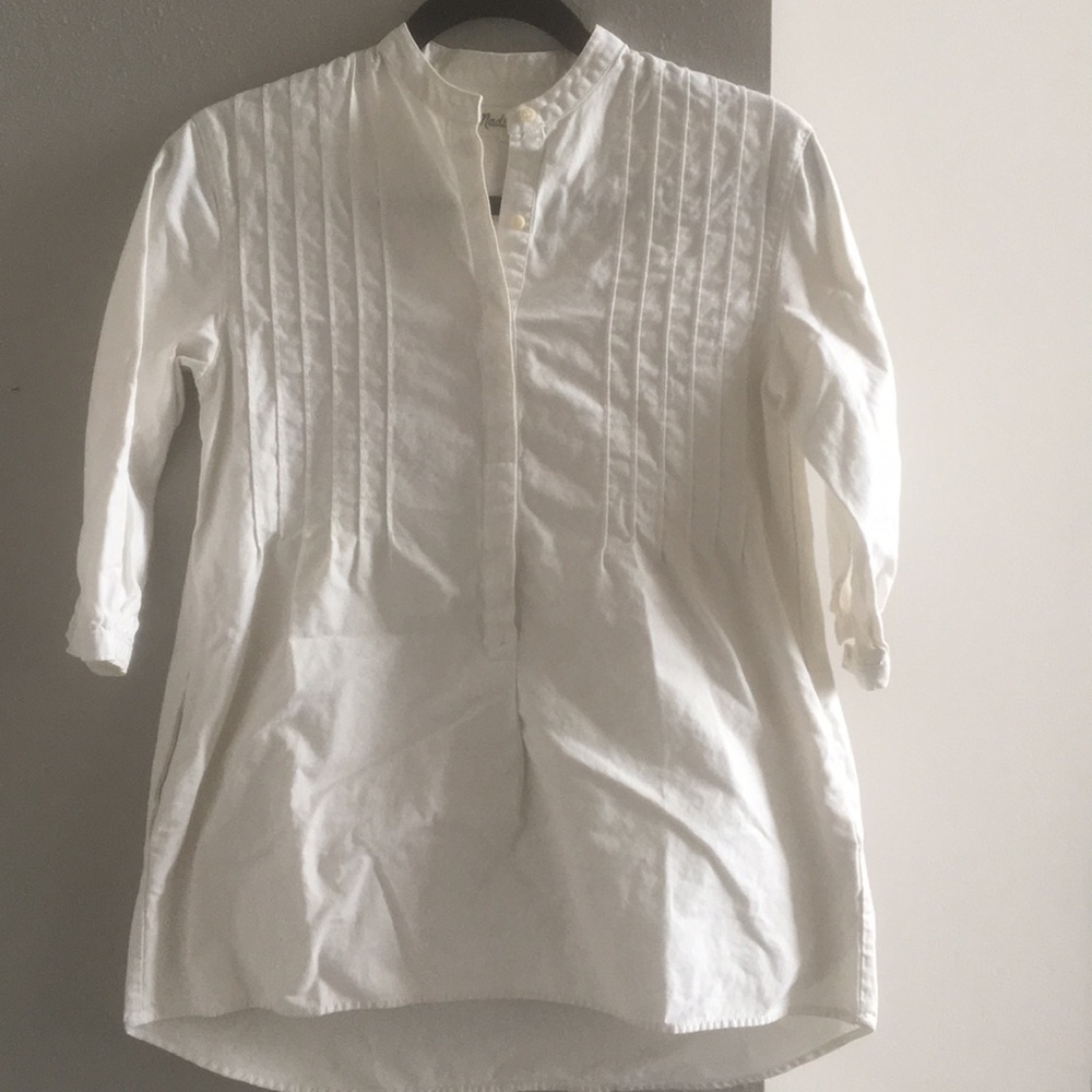 Madewell collared tunic